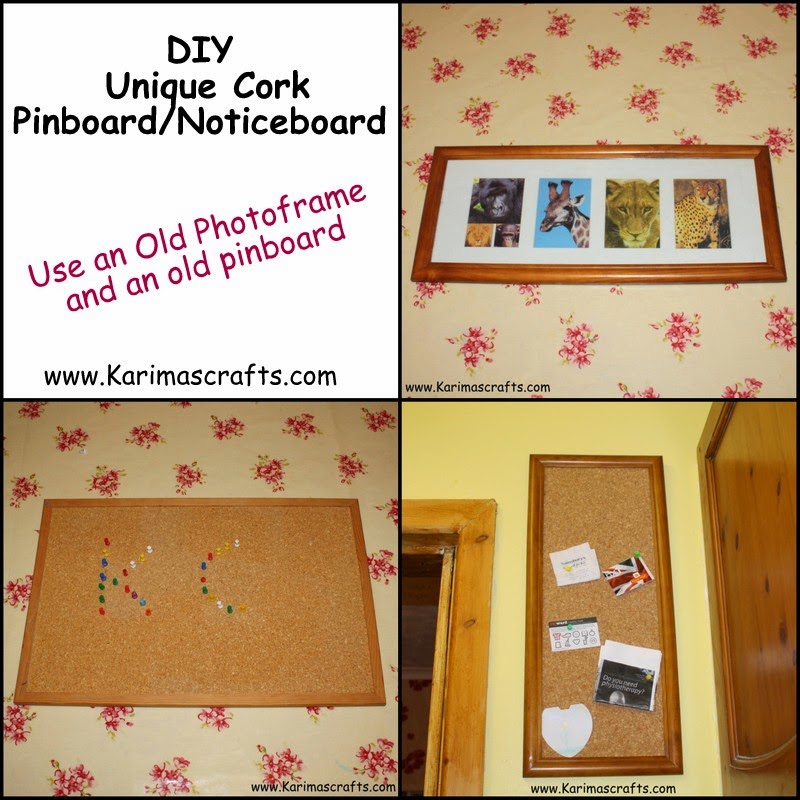 Karima's Crafts DIY Pinboard Tutorial