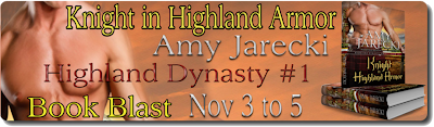 KNIGHT IN HIGHLAND ARMOR Blog Tour & Giveaway banner