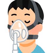 CPAPマスクのイラスト