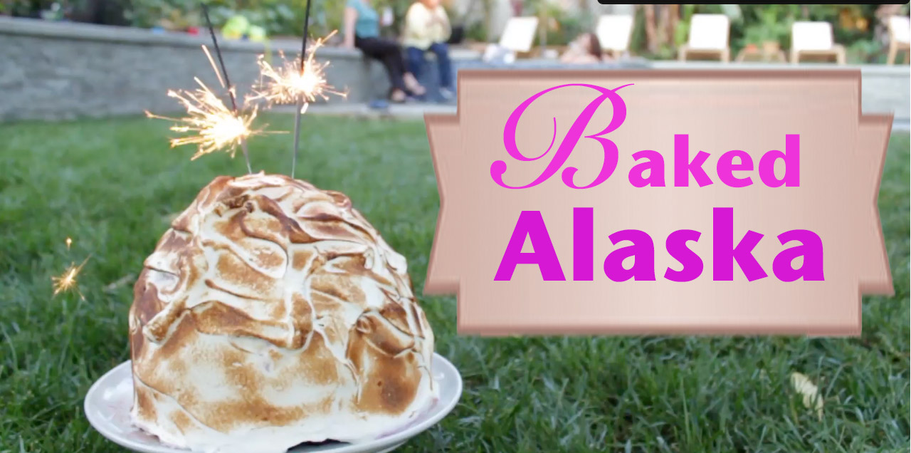 learn, interact, & eat... how to make a Baked Alaska