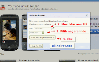 Daftar Youtube Dari HP Ponsel Seluler