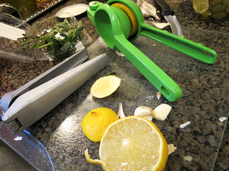 The Mended Nest OBSESSED Garlic and Lemon Olives