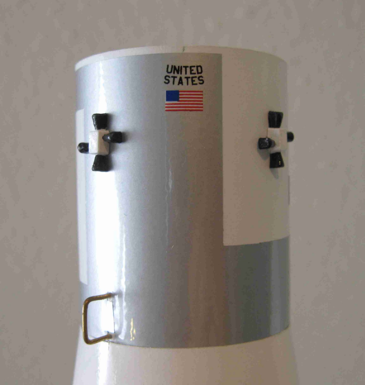 Model Rocket Building Estes Saturn V Build Part 63 Decals