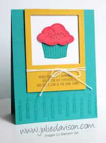 Stampin' Up! Sprinkles of Life Birthday Card #stampinup #birthday www.juliedavison.com