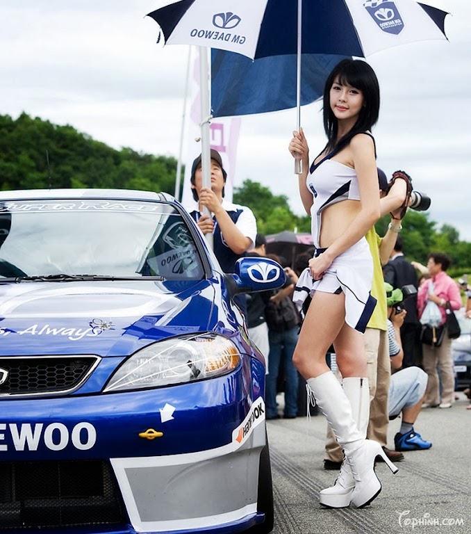 Gái xinh Korea Race Queen Car 13