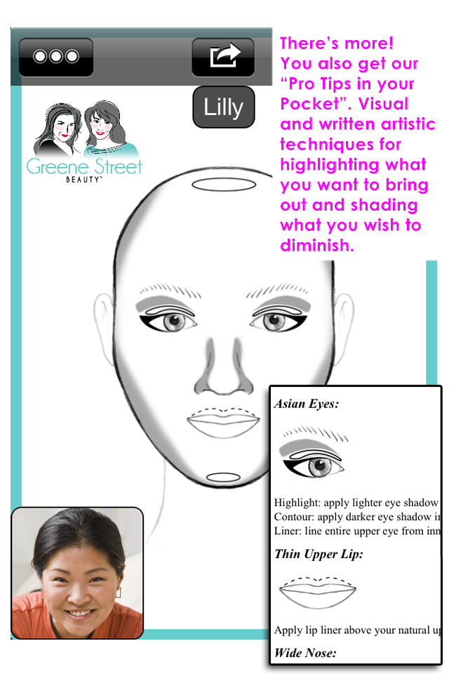 Face Chart Pro App