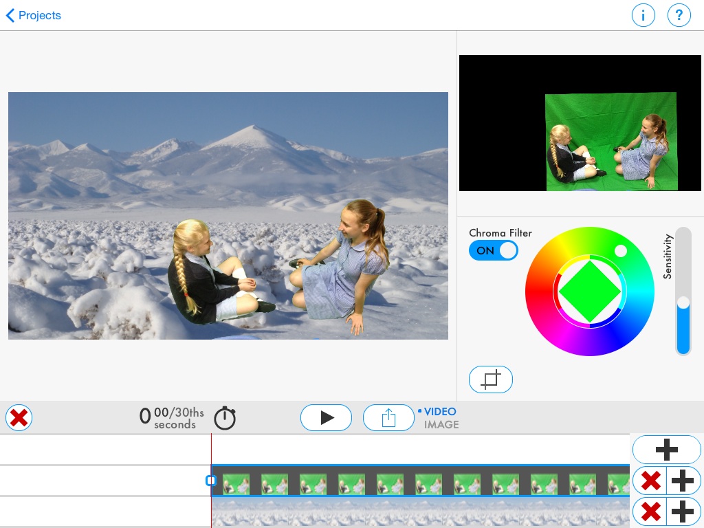 This is how we learn Spanish... Green Screen in our Spanish lessons