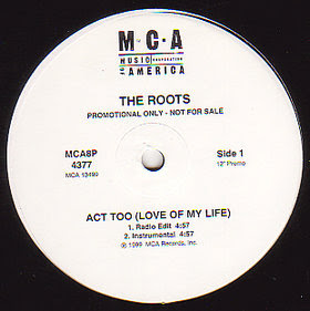 The Roots – Act Two (Love Of My Life) (VLS) (1999) (320 kbps)