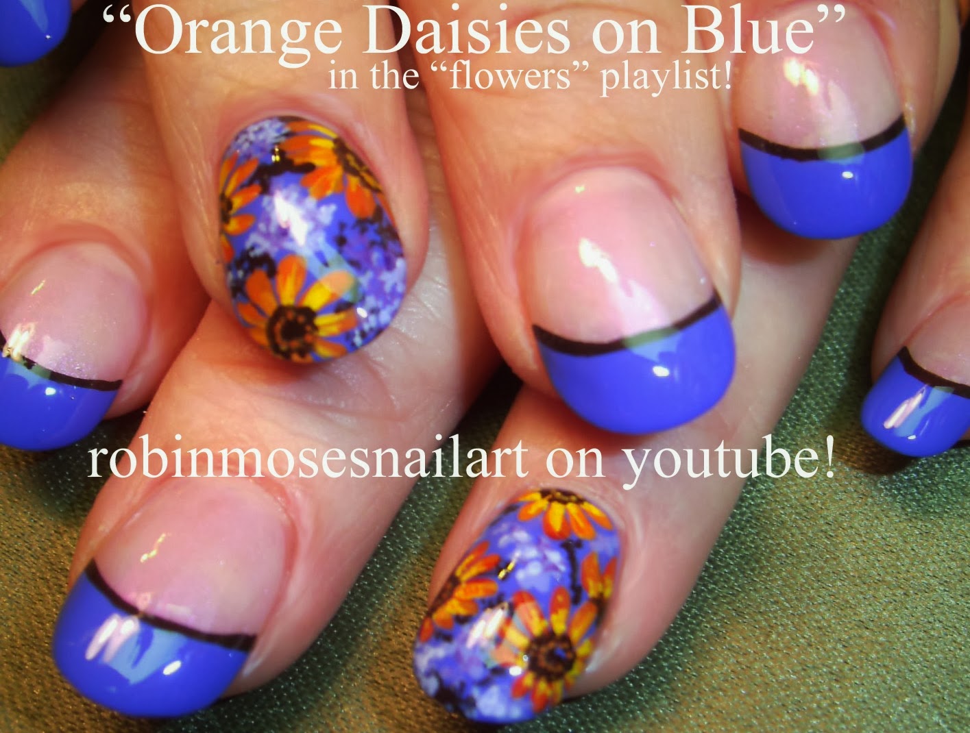 Robin Moses Nail Art "flower nail art" "antique flower nails" "nail