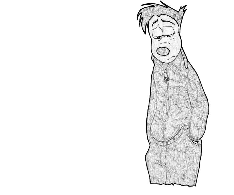 Max Goof Moody Coloring Pages max-goof-moody-coloring-pages