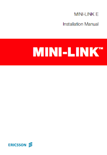 Ericsson MINI-LINK E - Installation Manual
