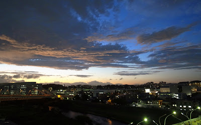 夕焼雲の写真