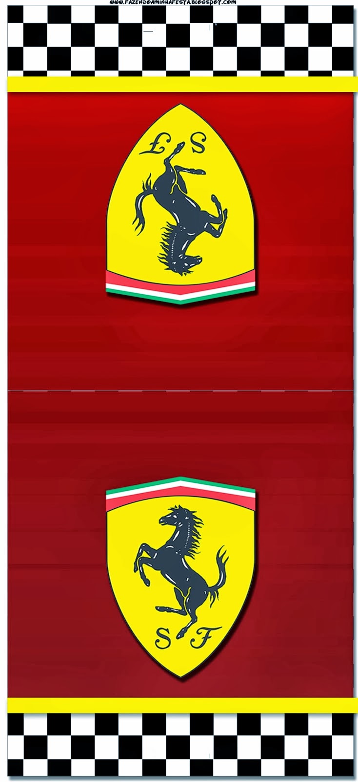 Ferrari: Free Printable Cards or Invitations. | Oh My ...