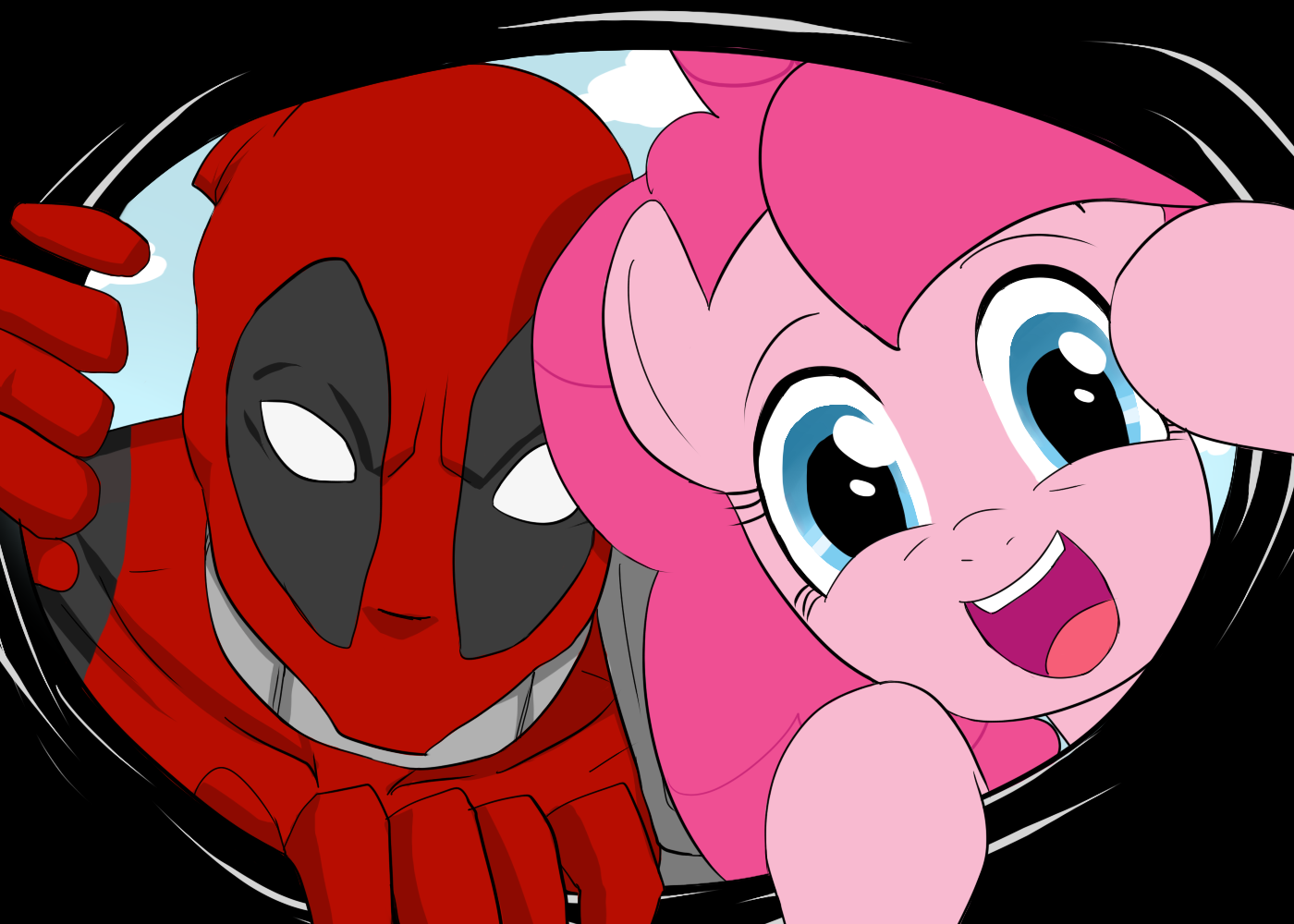 Funny pictures, videos and other media thread! - Page 12 154804+-+4th_wall+artist+ninjaninjanoob23+deadpool+pinkie_pie