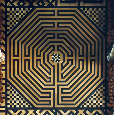 Labirinto da catedral de Amiens, França