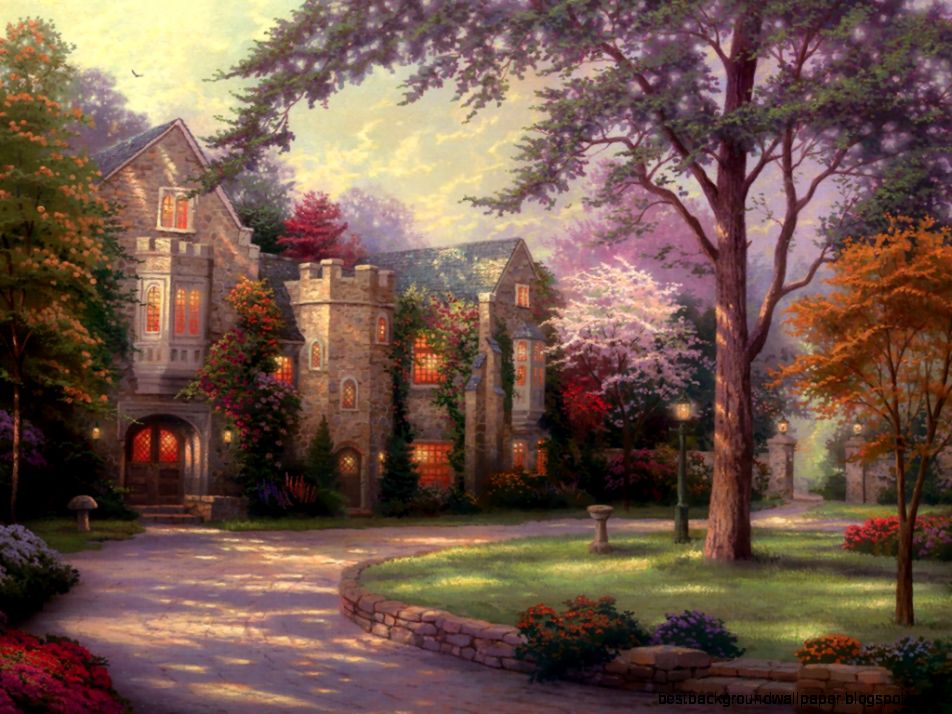Thomas Kinkade Summer Thomas Kinkade Summer