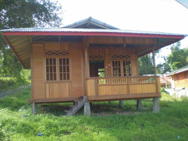Get Contoh Rumah Panggung Kayu Sederhana Background