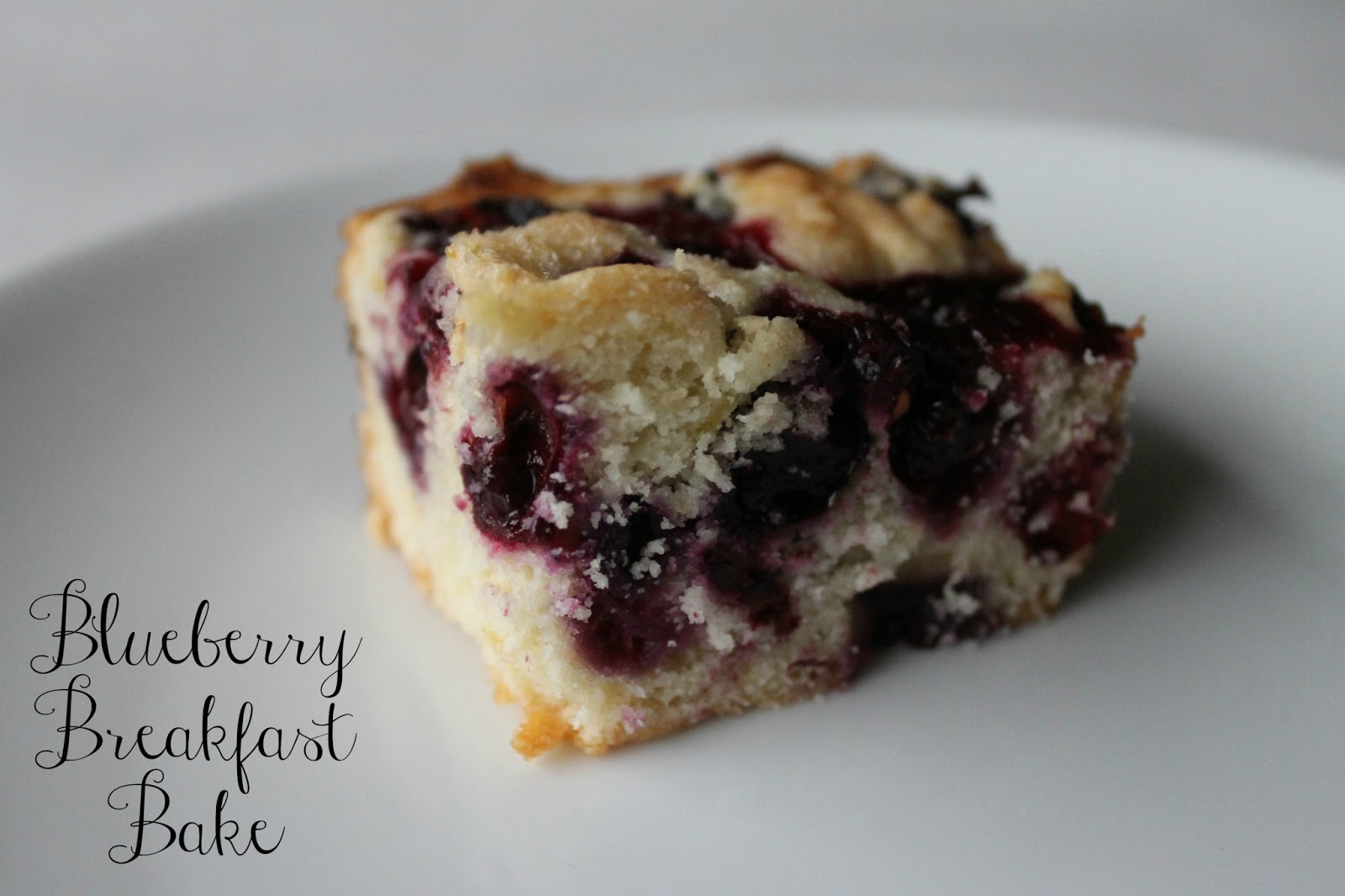 Wonderfully Made Blueberry Breakfast Bake