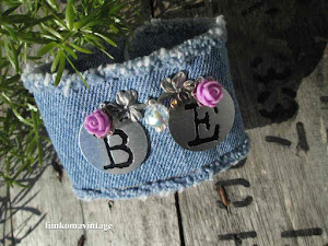 BE Denim Charm Bracelet