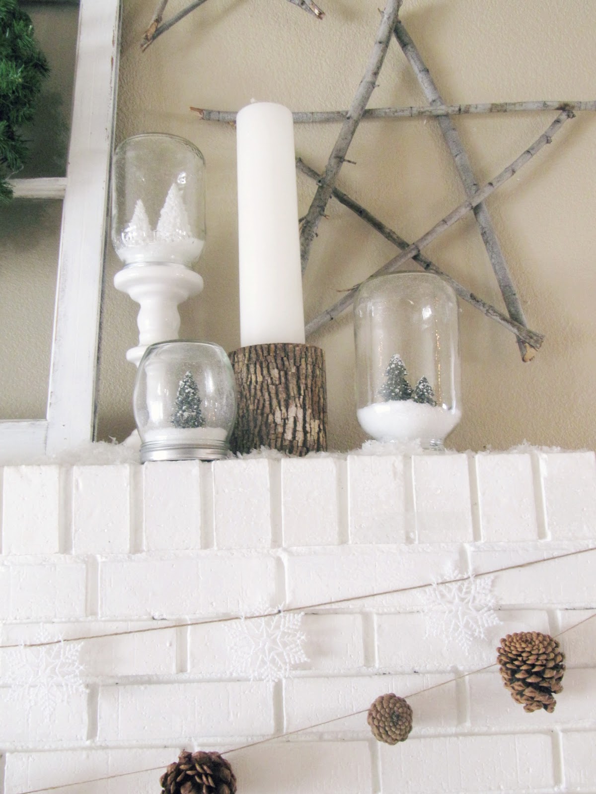 My Winter Wonderland Christmas Mantel The Wicker House