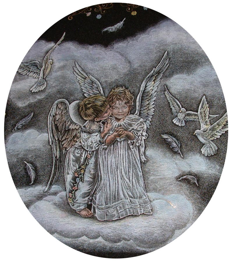 Monuments and Memorials Hand Etched & Colored Monuments