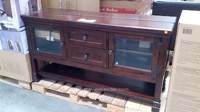 Any home entertainment system needs the Bayside Furnishings Genova TV Console