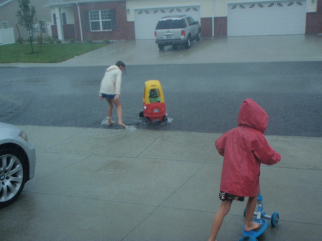 bunch crazy myself though didn rain even