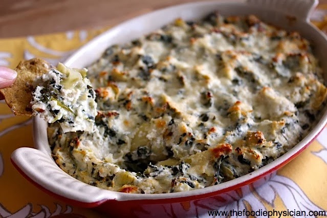 Barefoot contessa's recipe for artichoke and spinach dip