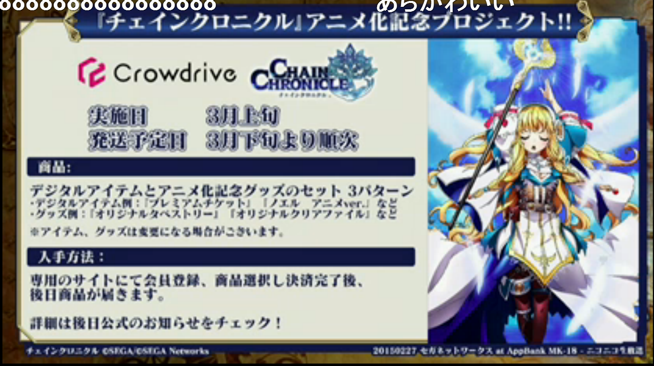 Chain chronicle mana slot