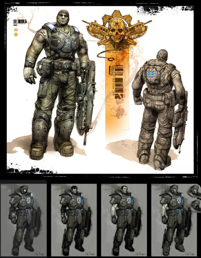 Gears of War 2 Concept Art