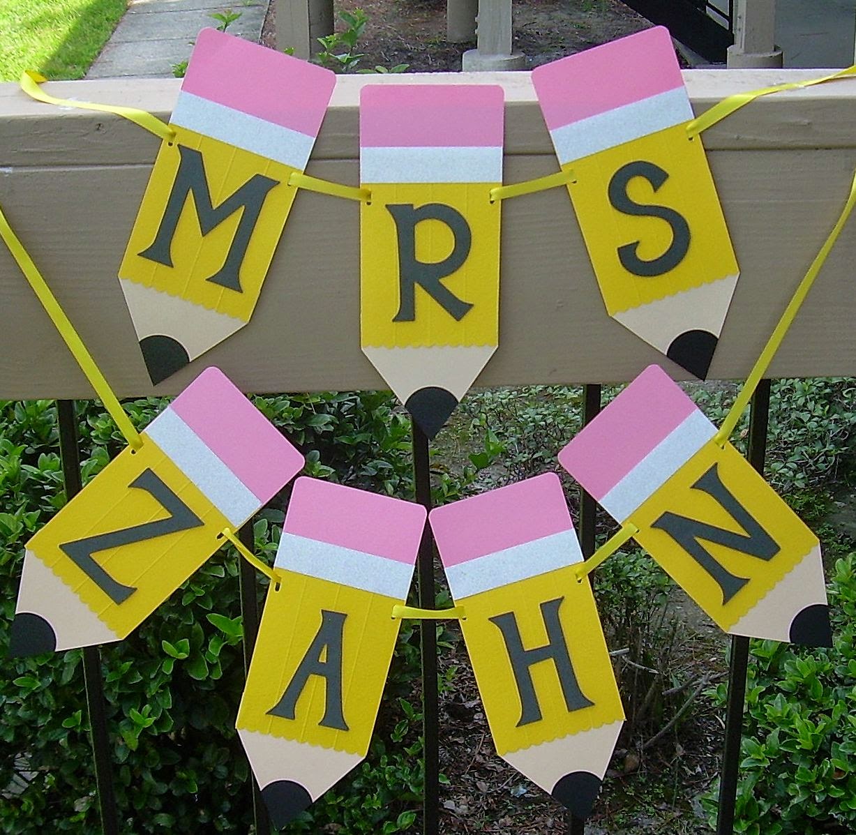 BethAPalooza Pencil Banner