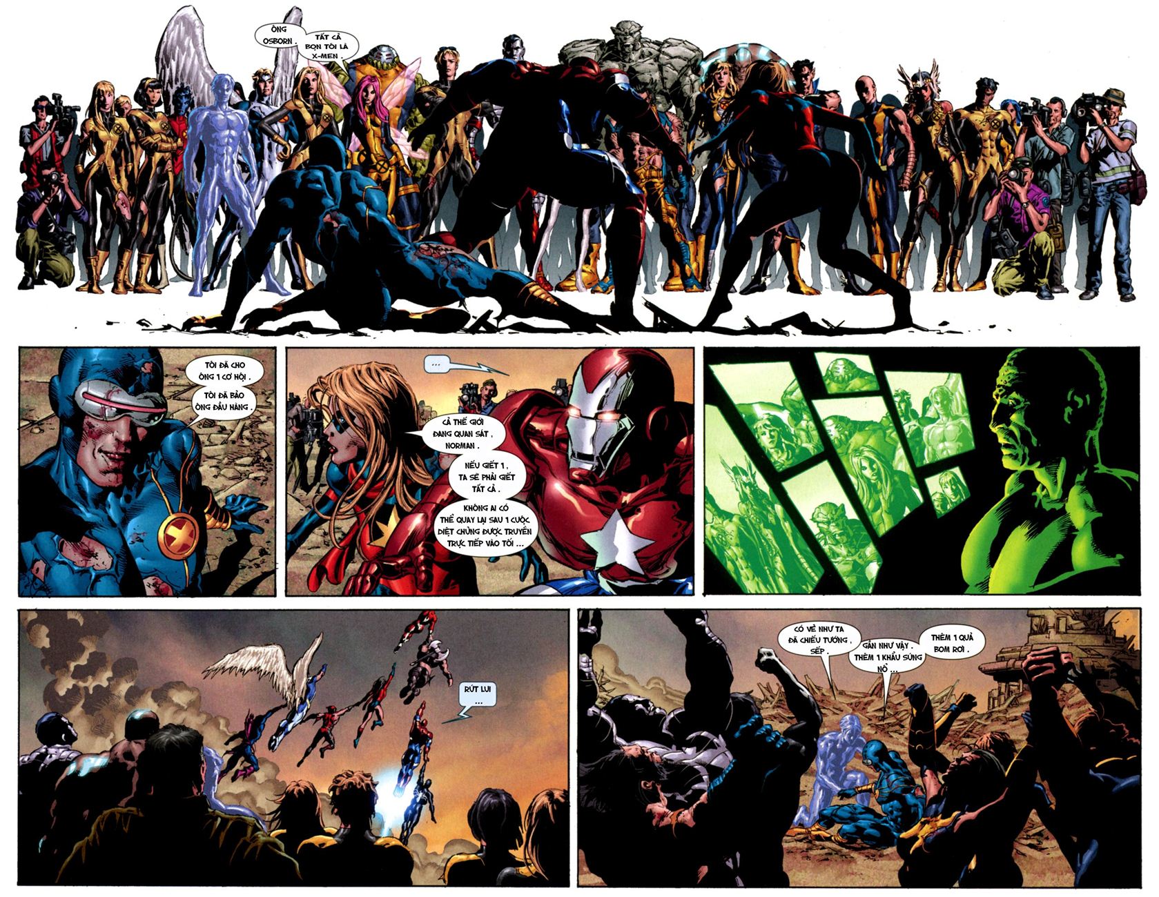 Dark Avengers - X-Men : Utopia