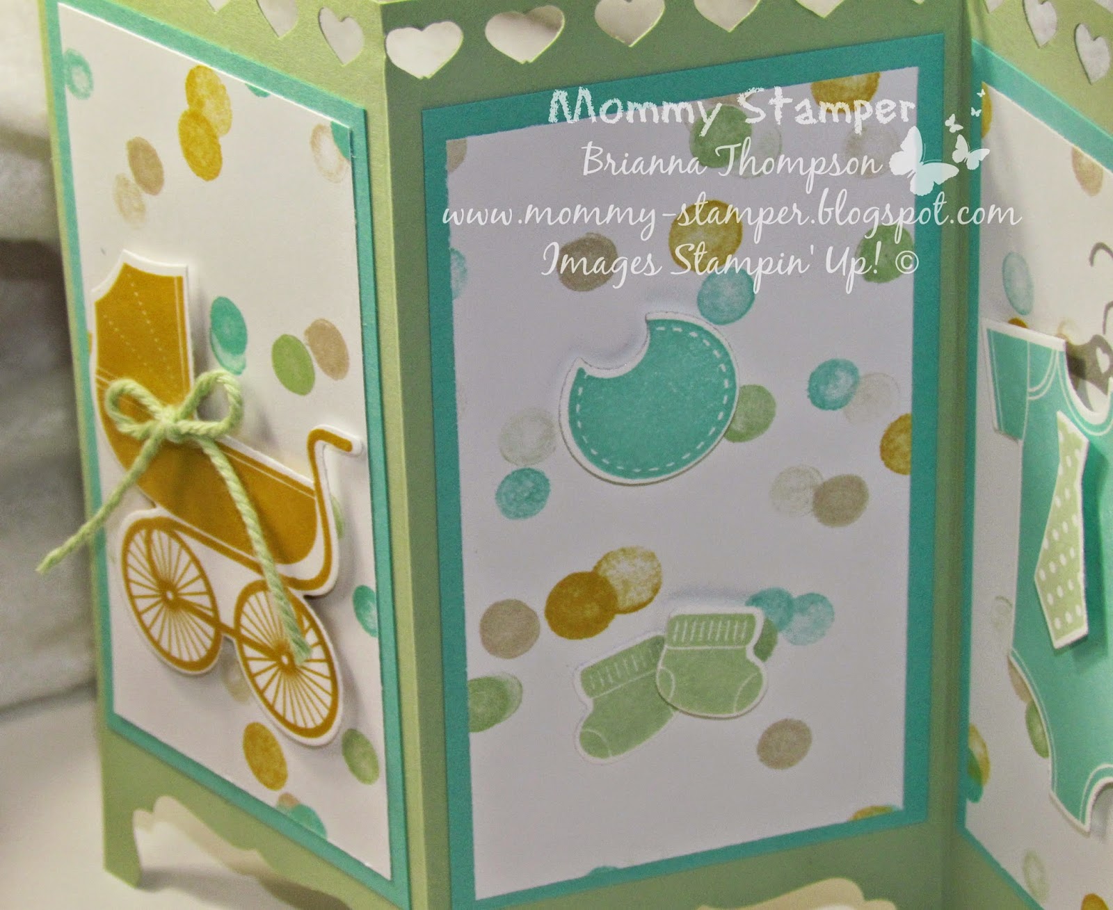 Mommy Stamper Baby Room Divider Card