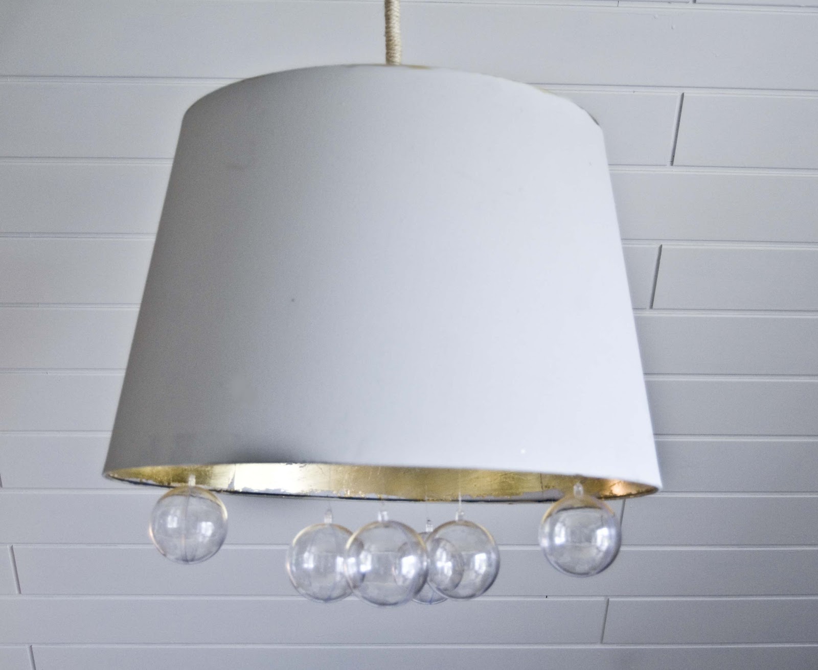 DIY bubble chandelier from IKEA Lampshade!