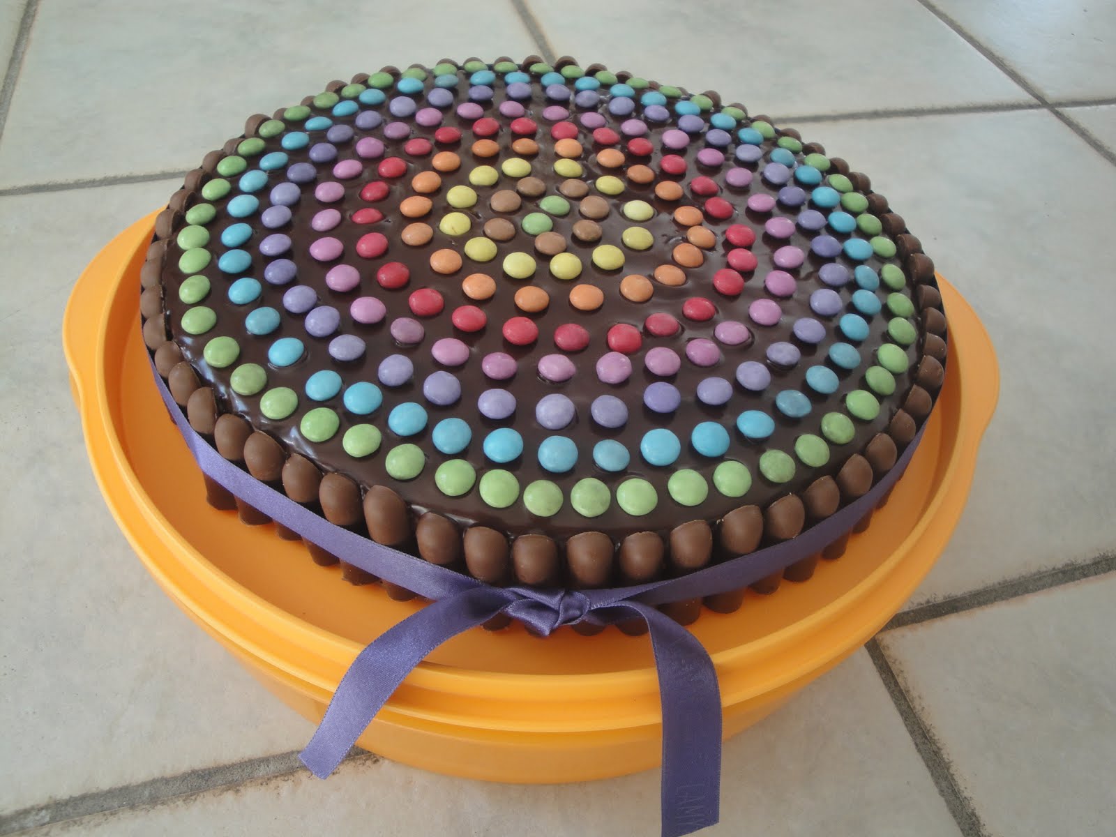 Gâteau smarties