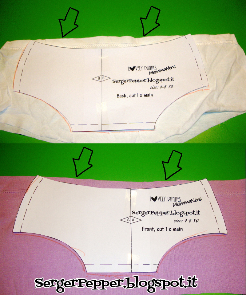 Lovely Panties... from Old Tshirts! (plus How to sew FOE on!) Serger Pepper