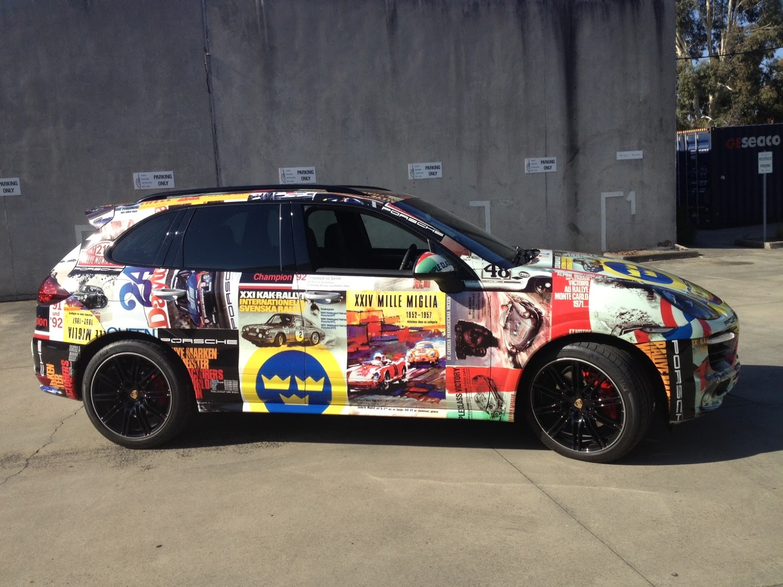 Porsche Cayenne GTS wrap