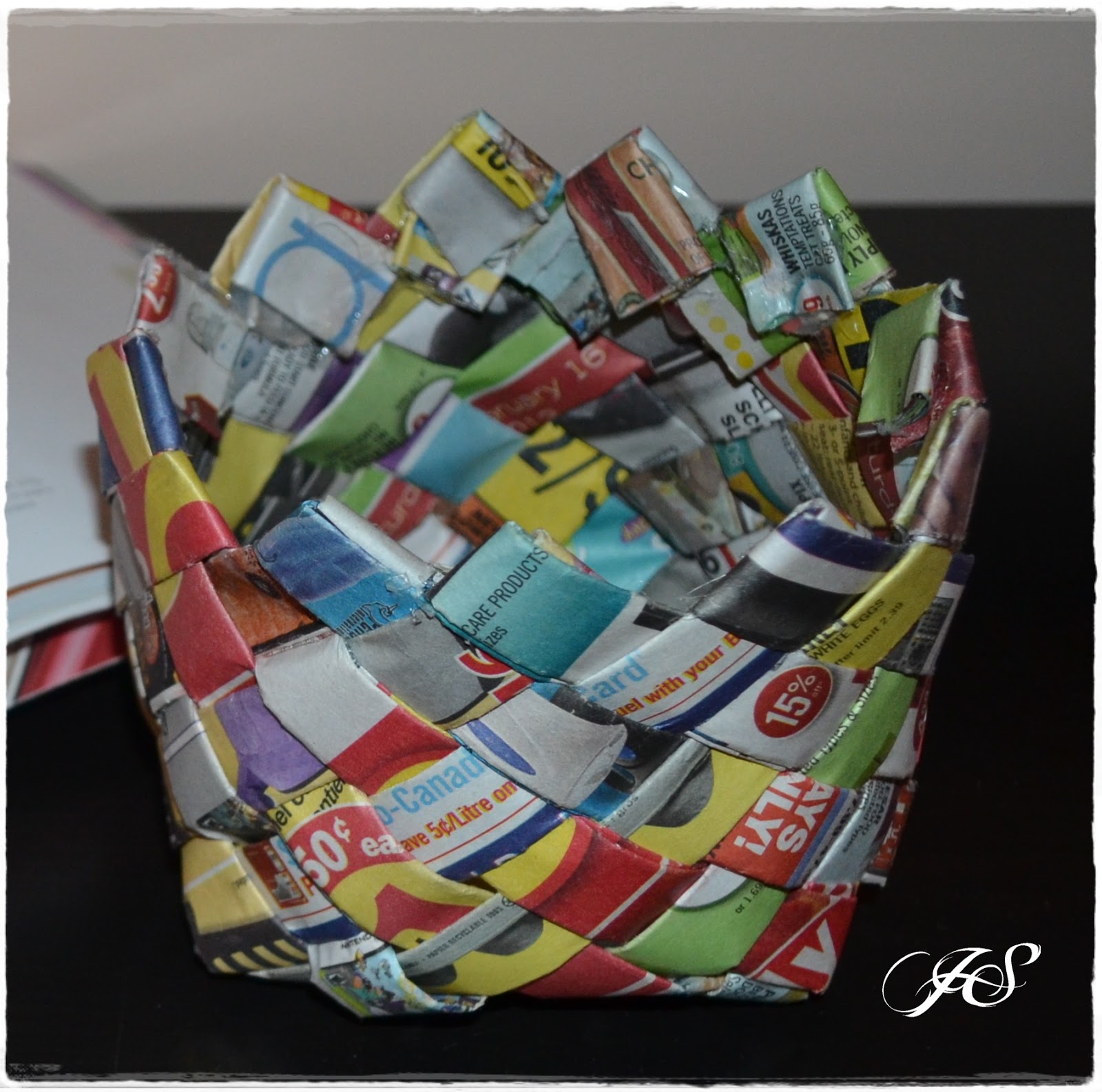 Bringing Out The Kid In Me Newspaper Basket