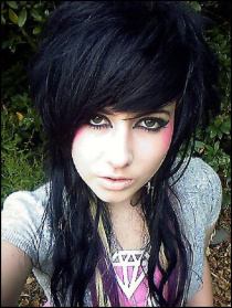Popular World Celebrity Or Celebrities Emo Hairstyle Short Emo