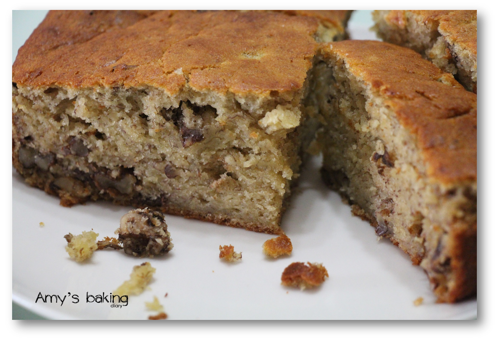 Amy Baking Diary Banana Cake