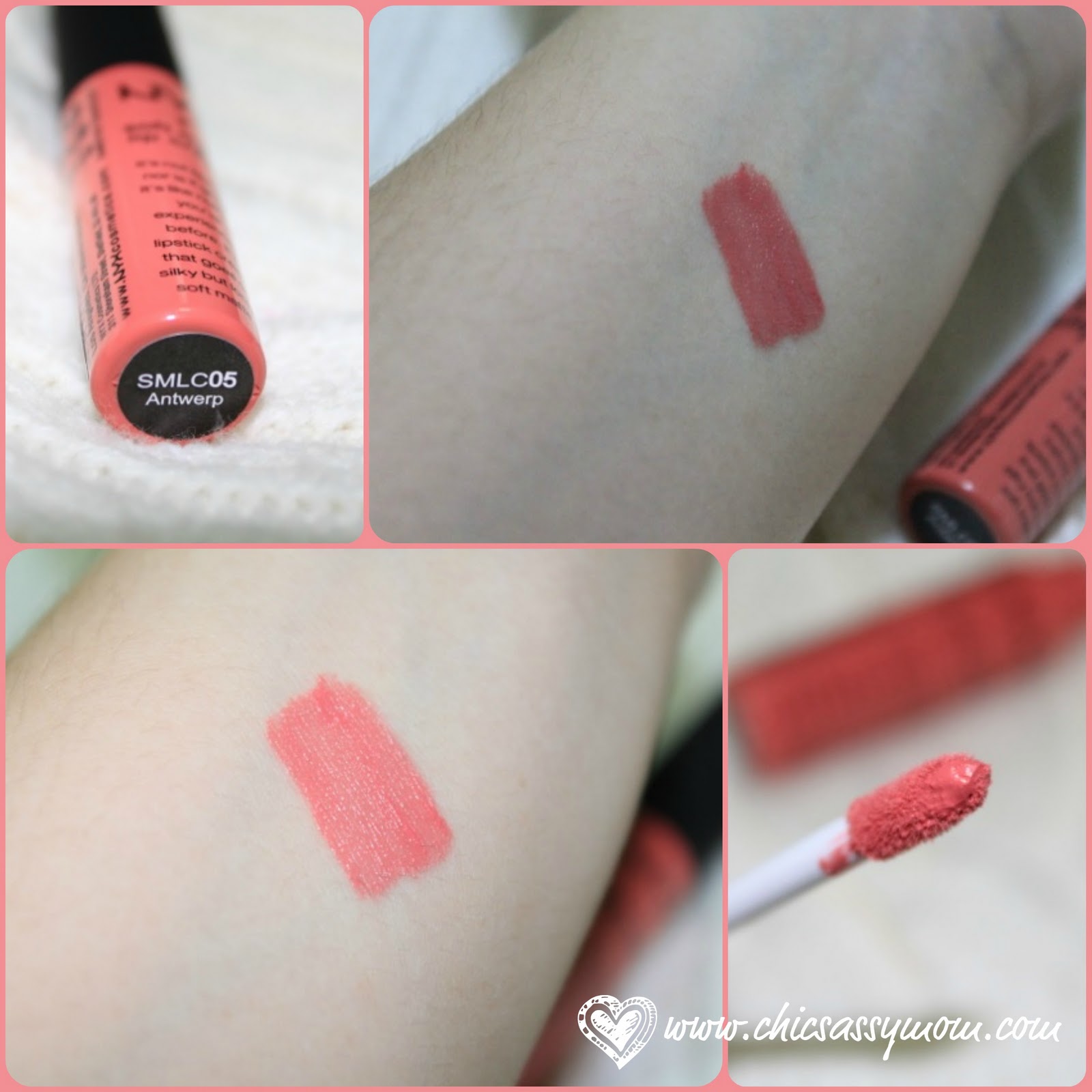 NYX Soft Matte Lip Creams (Updated with Antwerp)