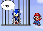 Mario Saves Sonic