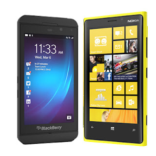 BlackBerry Z10 vs Nokia Lumia
