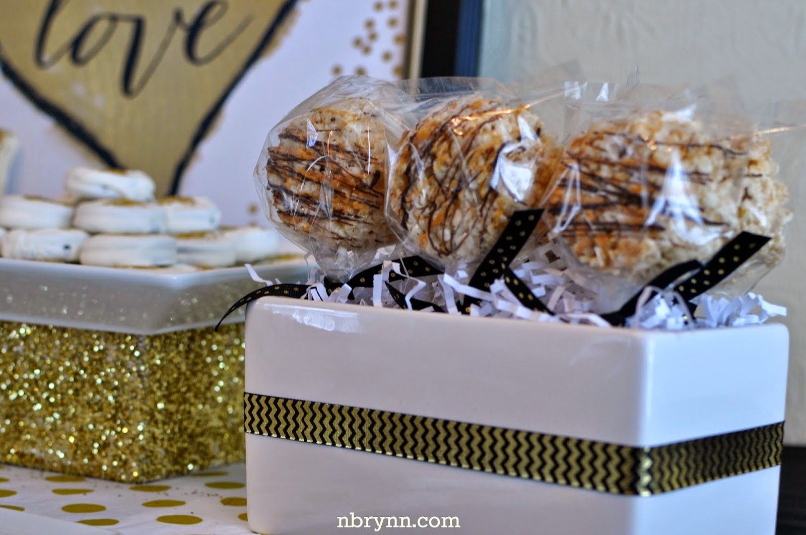 NBrynn Black & Gold Bridal Shower
