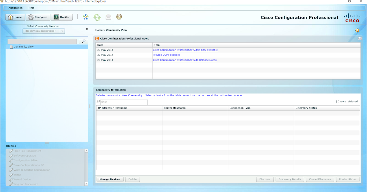 Cisco Configuration Professional 2.8 Download