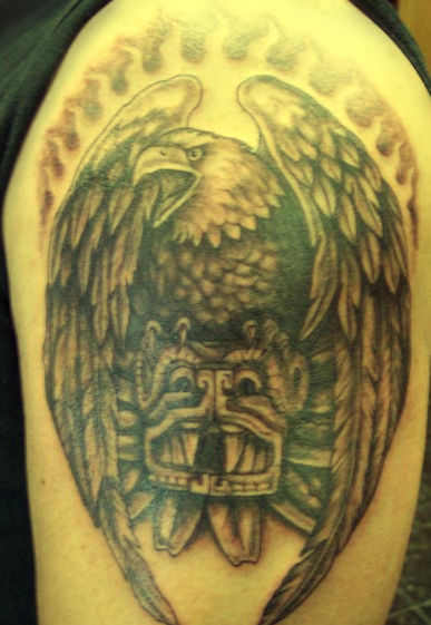 Display Your Strength With Eagle Tattoos