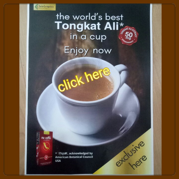 The Worlds Best Tongkat Ali 50mg, Arabic Coffee. 3 IN 1