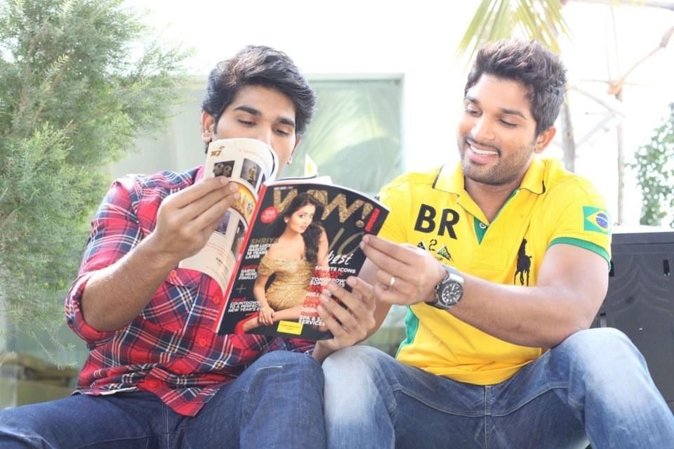 Allu Arjun and Allu Sirish Wow Magazine Photo Stills |Live Updates|