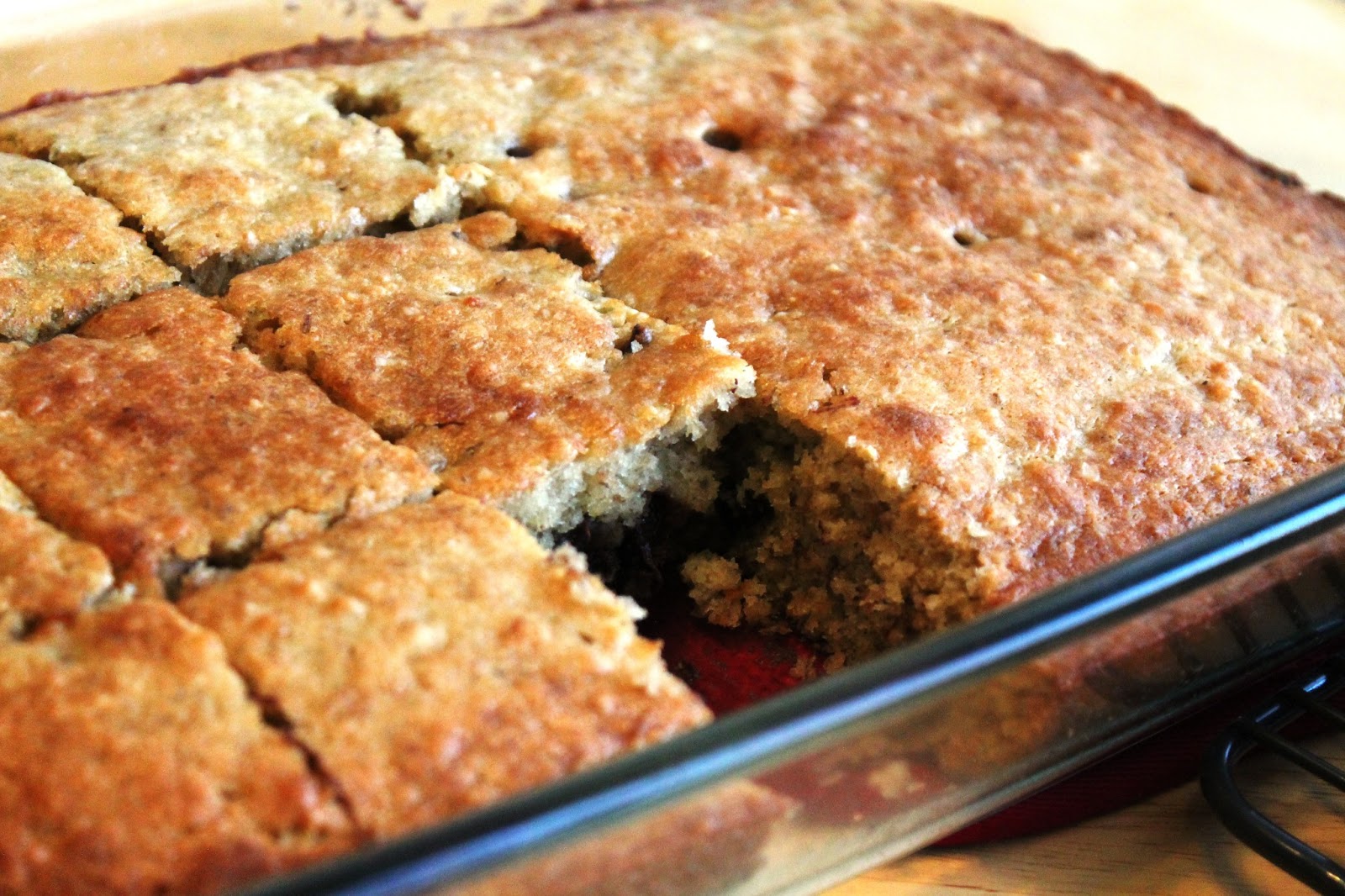 On Life and Lemons Banana Snack Cake