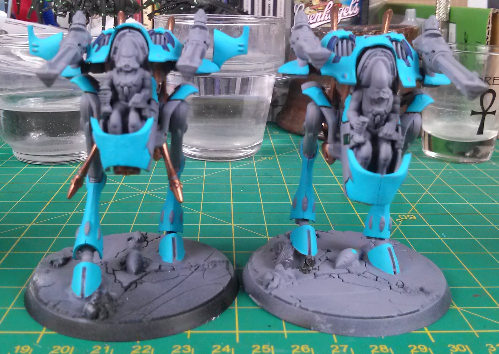 How to Lose at 40k 12.7.30 Eldar War Walkers